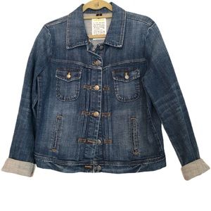 J. Crew Classic Denim Jacket Medium Wash